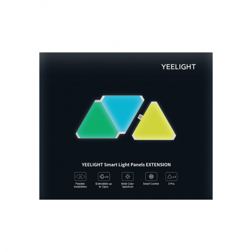 Световая панель Yeelight Smart Light Panels 3pcs Extension фото 2