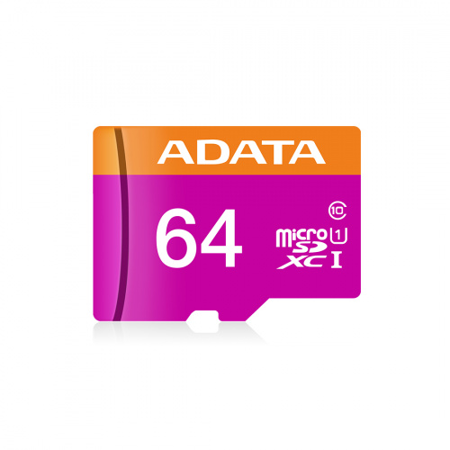Карта памяти ADATA AUSDX64GUICL10A1-RA1 UHS-I CLASS10 A1 64GB фото 3