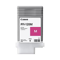 Чернила пигментные Canon Pigment Ink Tank PFI-120 MAGENTA (для TM-200, TM-205, TM-300, TM-305.)