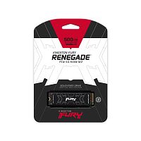 Твердотельный накопитель SSD Kingston FURY Renegade SFYRS/500G M.2 NVMe PCIe 4.0