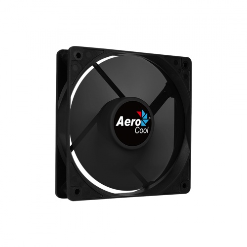 Кулер для компьютерного корпуса AeroCool FORCE 12 Black Molex + 3P фото 2