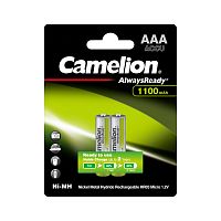 Аккумулятор CAMELION AlwaysReady Ni-MH Rechargeable NH-AAA1100ARBP2 2 шт. в блистере