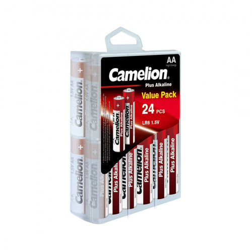 Батарейка CAMELION Plus Alkaline LR6-PBH24 24 шт. в упак.