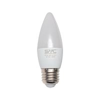 Эл. лампа светодиодная SVC LED C35-7W-E27-4200K, Нейтральный