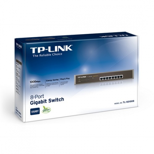 Коммутатор TP-Link TL-SG1008 фото 4