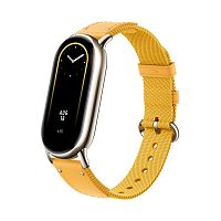 Сменный плетёный браслет для Xiaomi Smart Band 8 Yellow