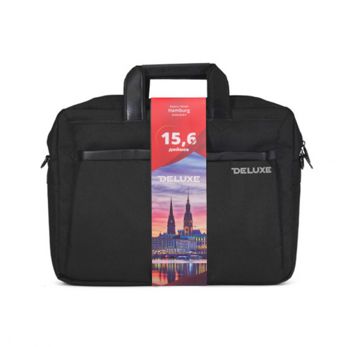 Сумка для ноутбука Deluxe Hamburg 15.6" (DLNB-401B-P) фото 3